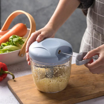 Multi-Purpose Manual Food Chopper: No More Tears in the Kitchen!