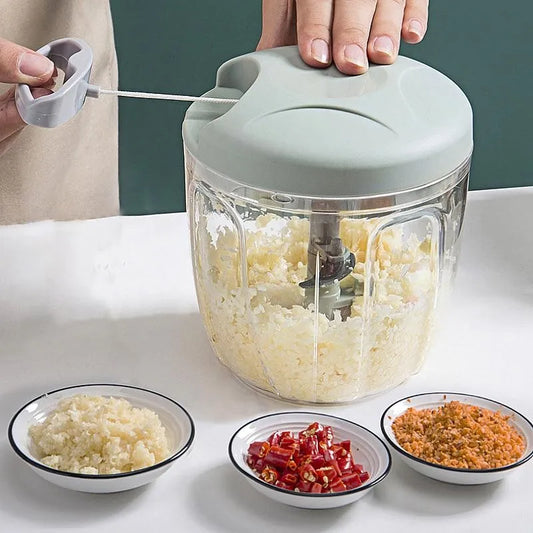Multi-Purpose Manual Food Chopper: No More Tears in the Kitchen!