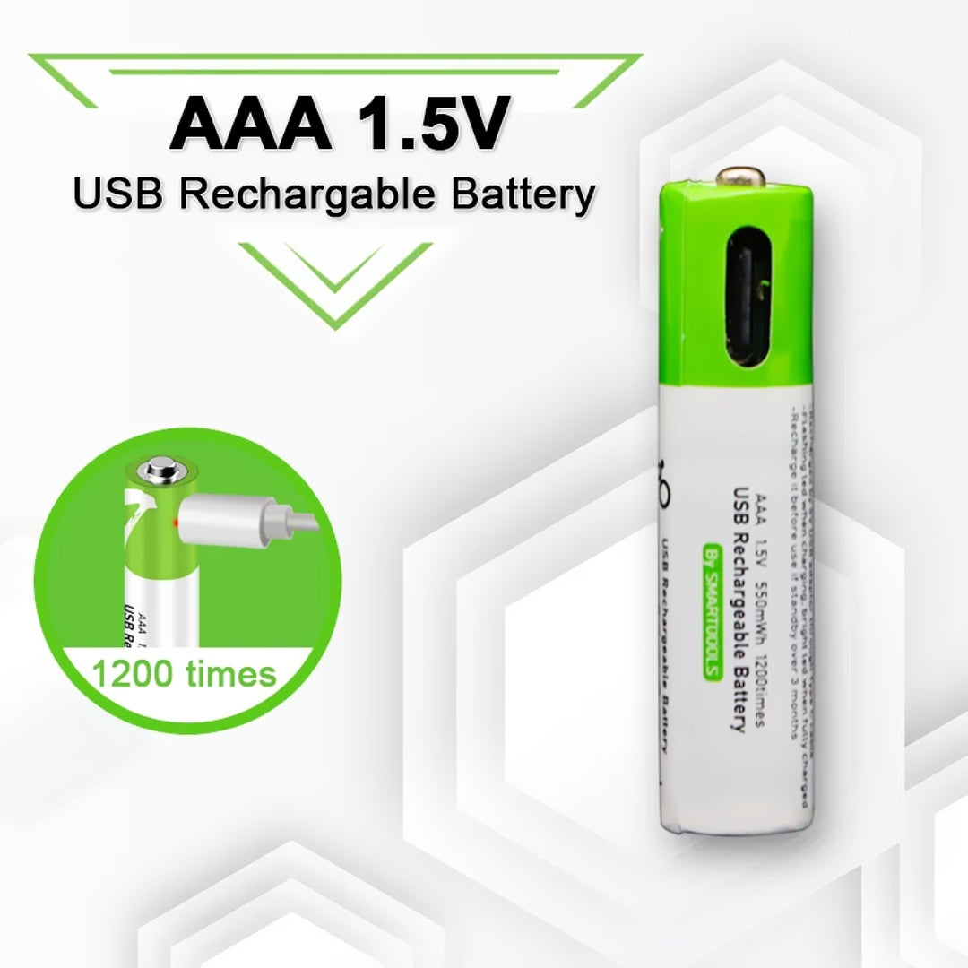 Rechargeable 1.5V AAA Turbo Battery