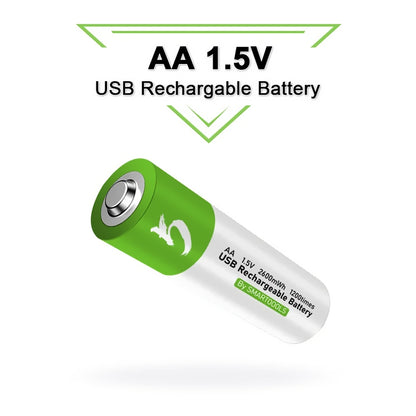 Rechargeable 1.5V AA Turbo Battery