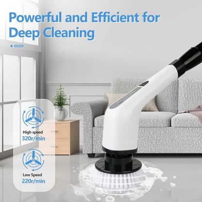 Total Clean: The 7-in-1 Electric Brush Kit